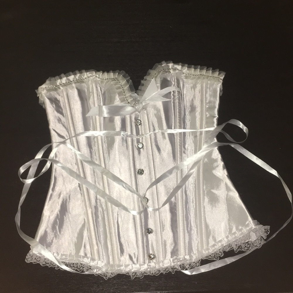White Fancy Corset